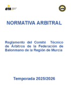 NORMATIVA ARBITRAL 2025